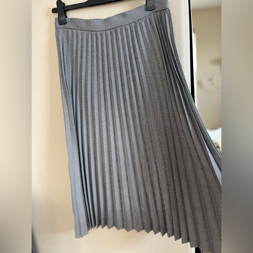 Houndstooth Midi Skirt ♠️ Size 8